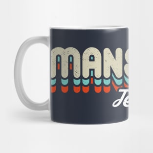 Retro Mansfield Texas Mug